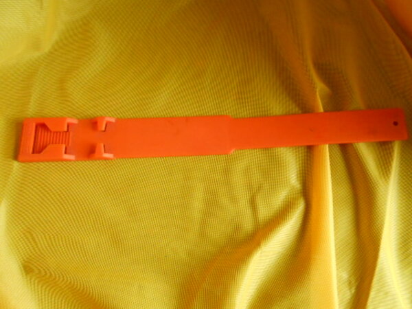 Fesselband Kunststoff orange